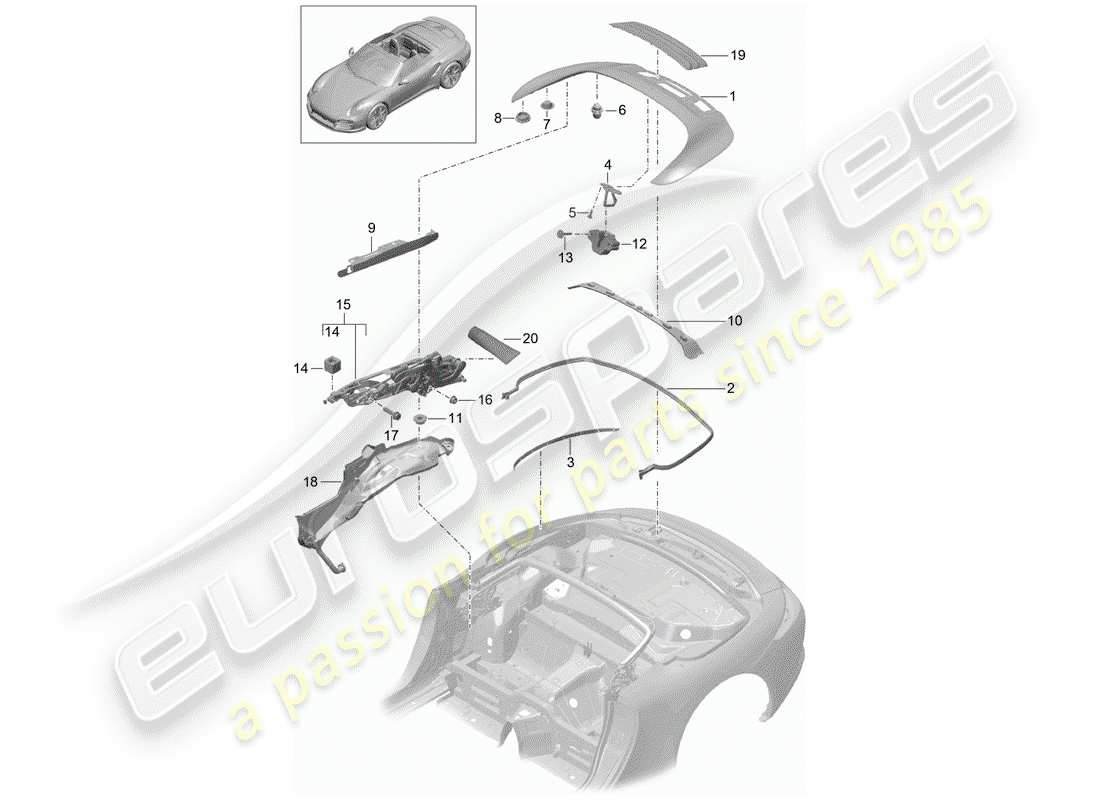 teilediagramm mit der teilenummer 99156190801