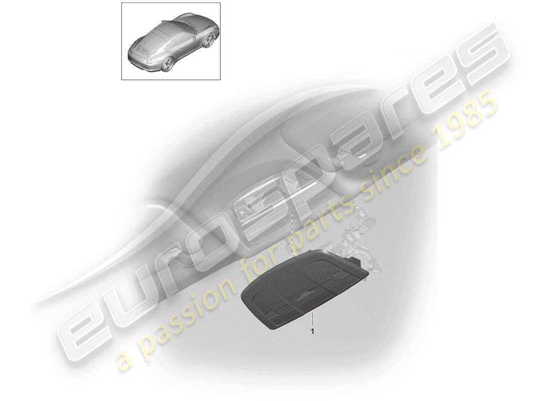 porsche 2016 (991-1) halterung teilediagramm