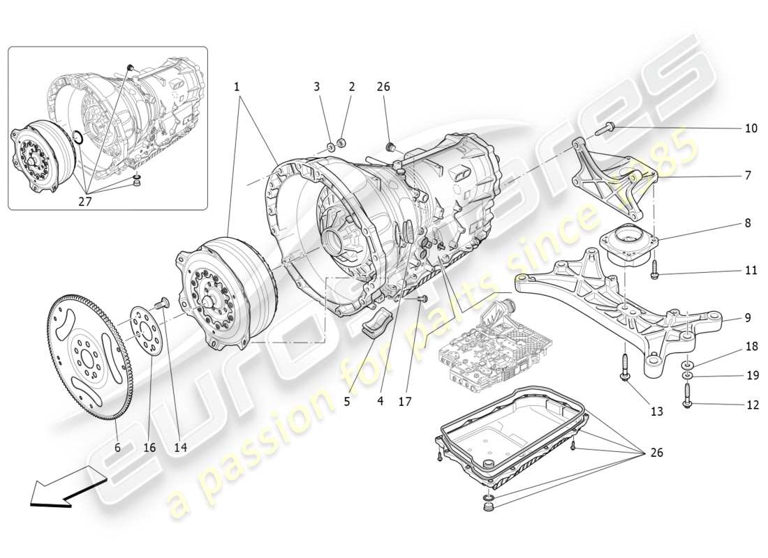 teilediagramm mit der teilenummer 46328377