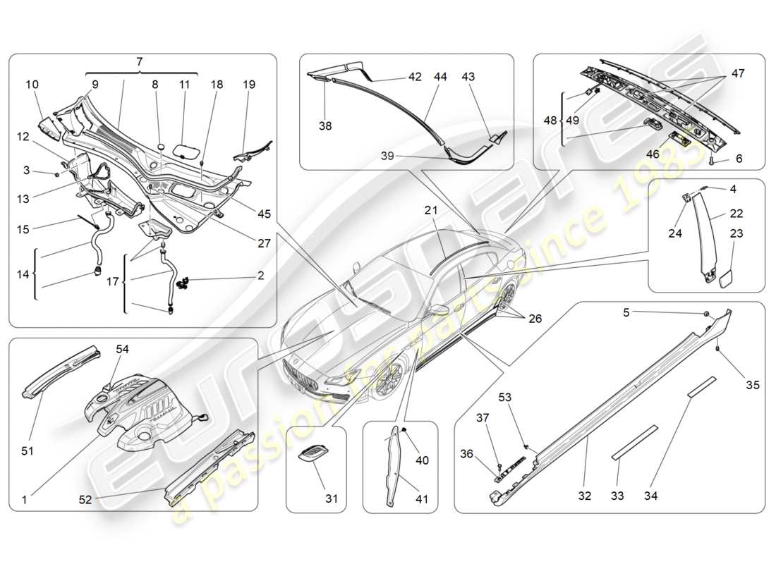 teilediagramm mit der teilenummer 670003425