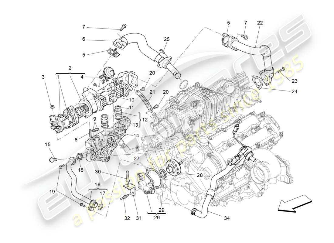 teilediagramm mit der teilenummer 46328296