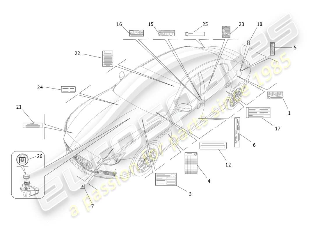 teilediagramm mit der teilenummer 670007376