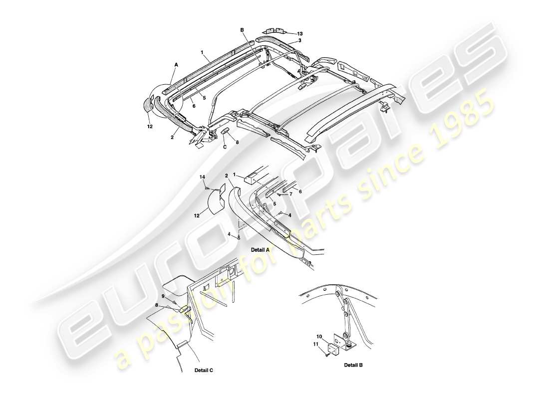 teilediagramm mit der teilenummer 694587