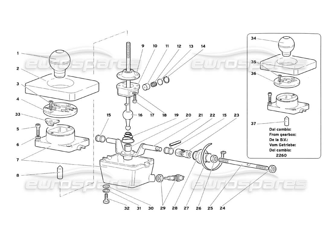 teilediagramm mit der teilenummer 0002438011