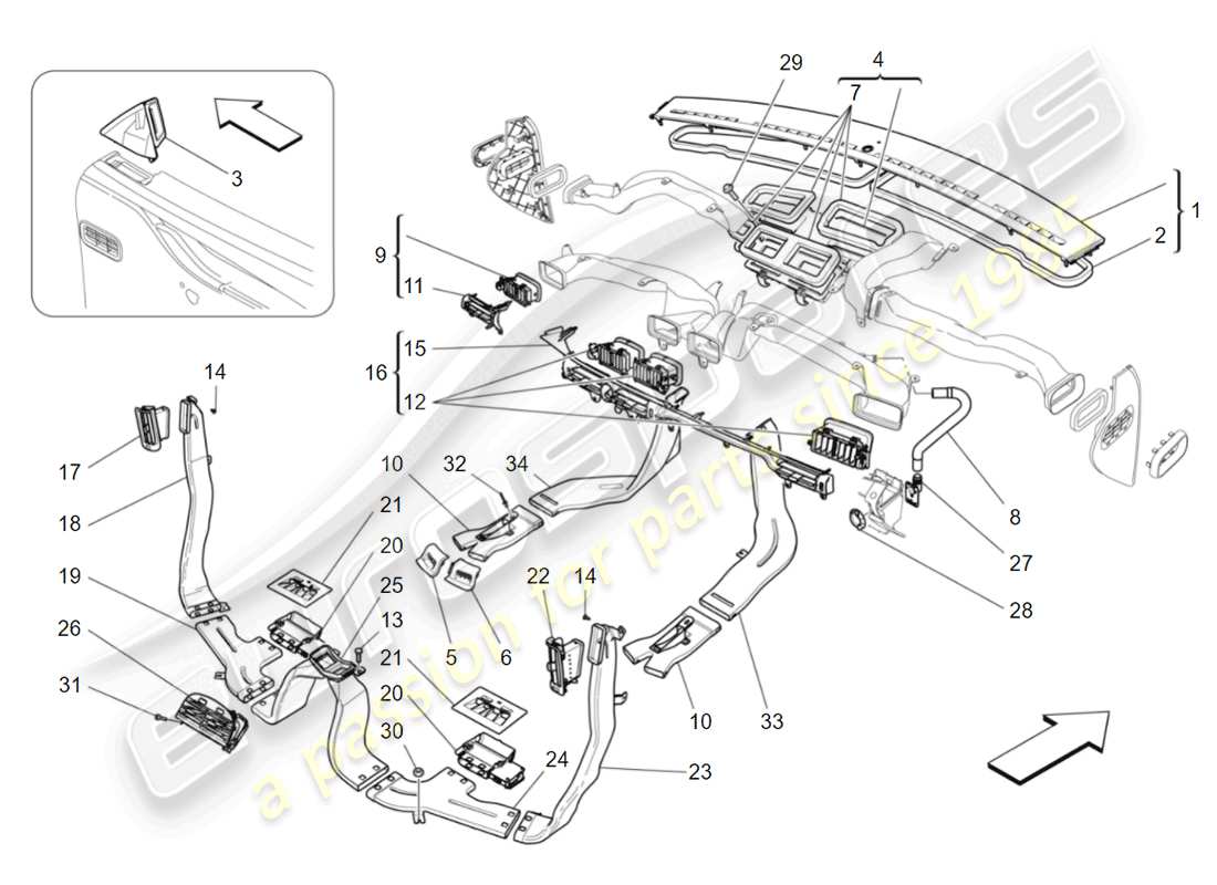 teilediagramm mit der teilenummer 670011967