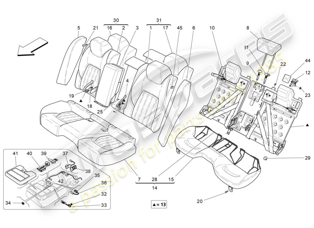 teilediagramm mit der teilenummer 673000617