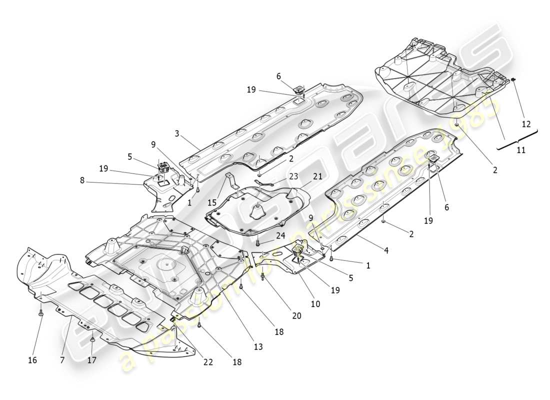 teilediagramm mit der teilenummer 670009238