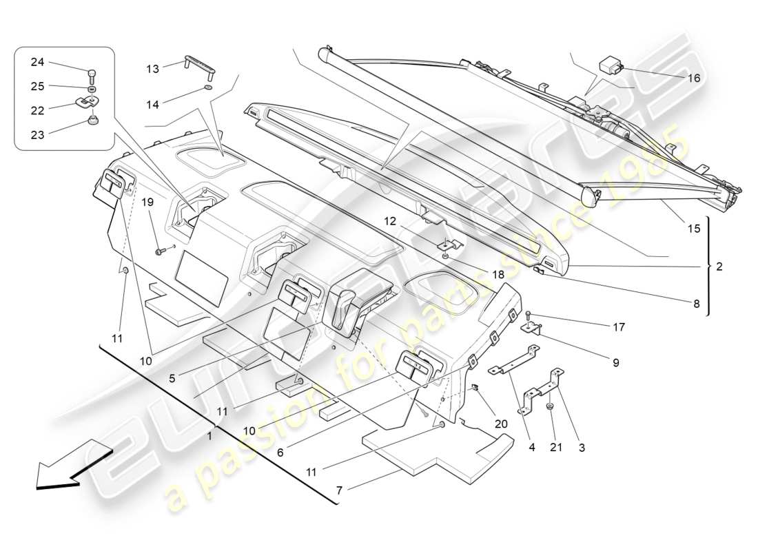 teilediagramm mit der teilenummer 673001082