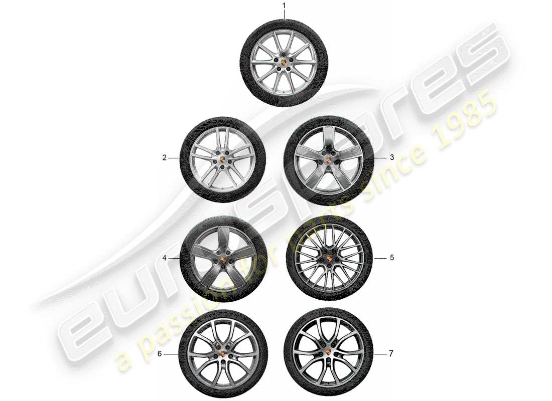 porsche 2013 (tequipment cayenne) zahnradsatz ersatzteildiagramm