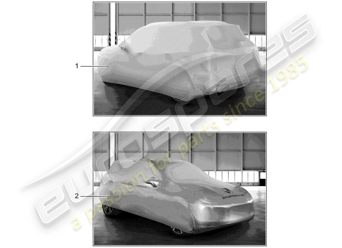 porsche 2005 (tequipment cayenne) cover-ersatzteildiagramm