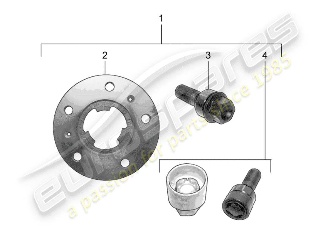 porsche 2019 (tequipment cayenne) scheibe ersatzteildiagramm