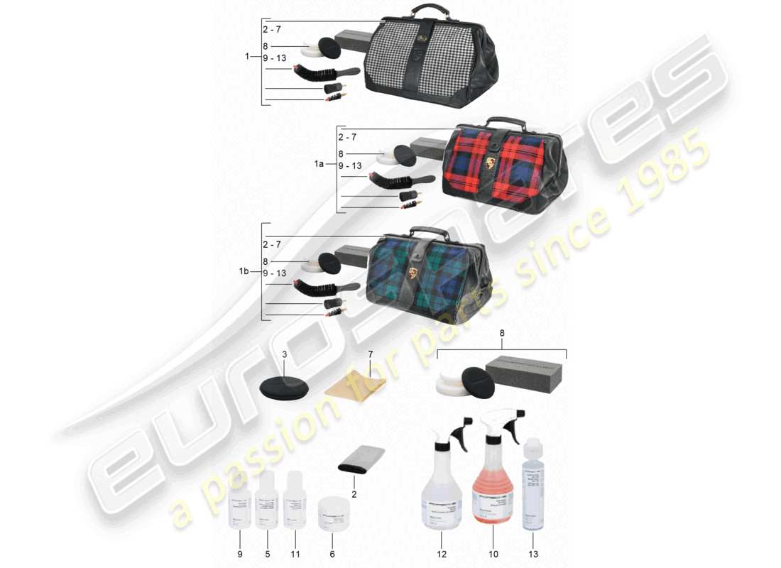 porsche 2011 (987 boxster) polish porsche classic teilediagramm