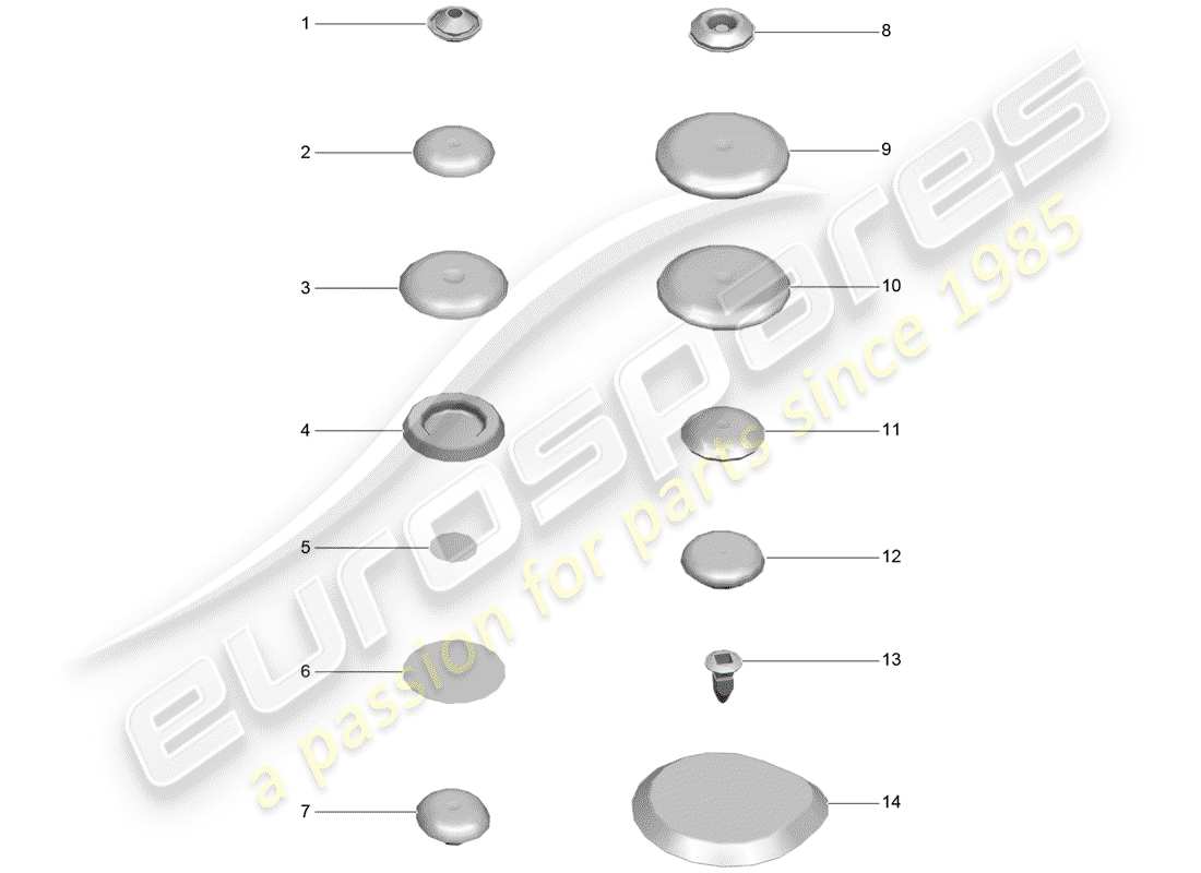 porsche 2018 (macan) plug-teilediagramm