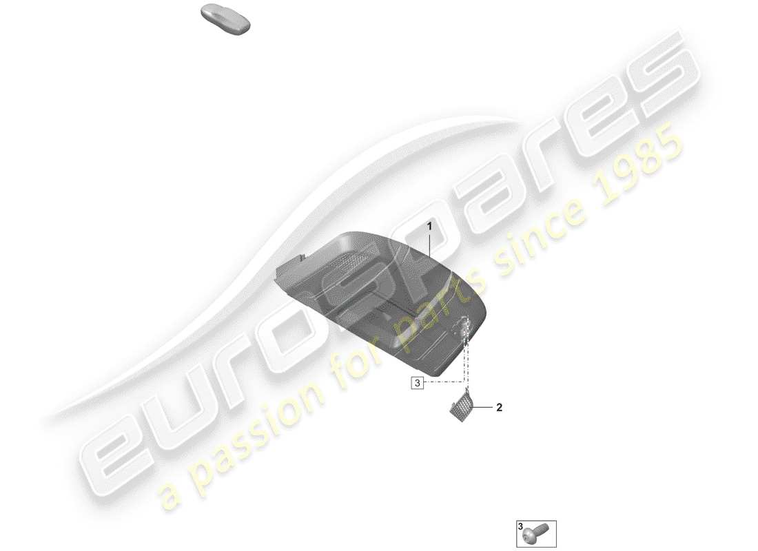 porsche 2019 (992-1) bracket-ersatzteildiagramm