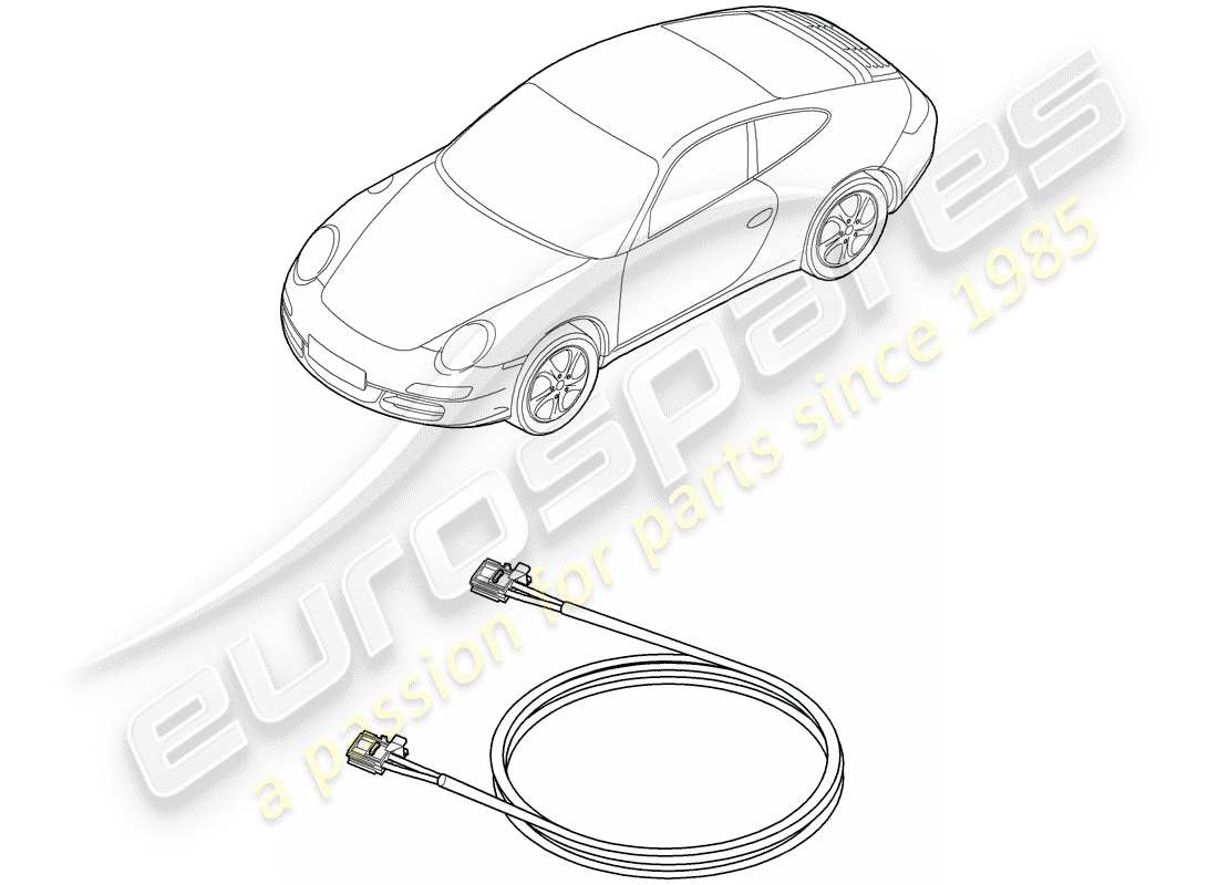 porsche 2012 (997-2) lichtleiter-ersatzteildiagramm
