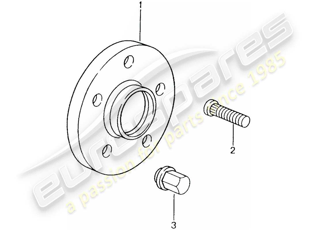 porsche 2012 (tequipment) spurverbreitung ersatzteildiagramm