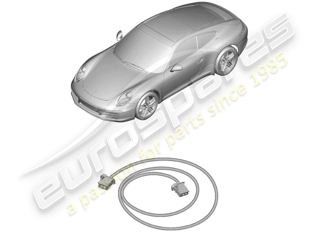 porsche 2013 (991-1) kabelbäume teilediagramm