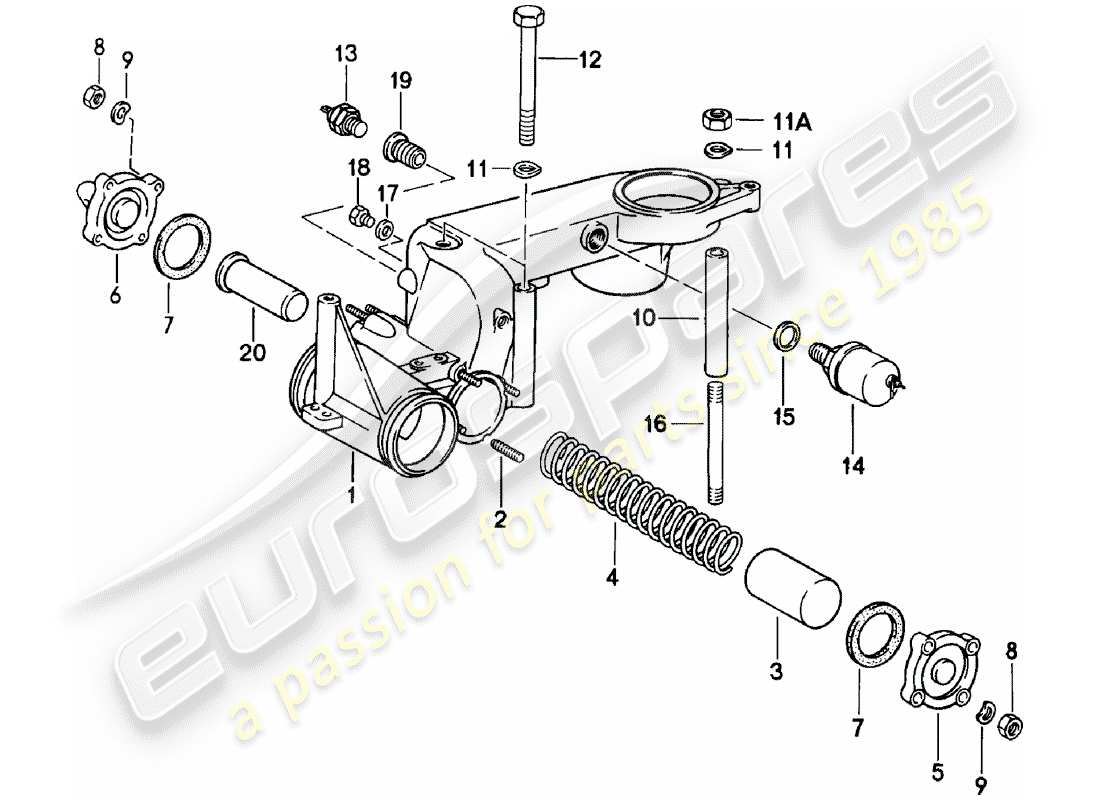 porsche 1978 (911) k-jetronic - ii ersatzteildiagramm