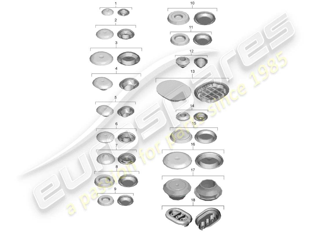 porsche 2013 (981 boxster) plug-teilediagramm