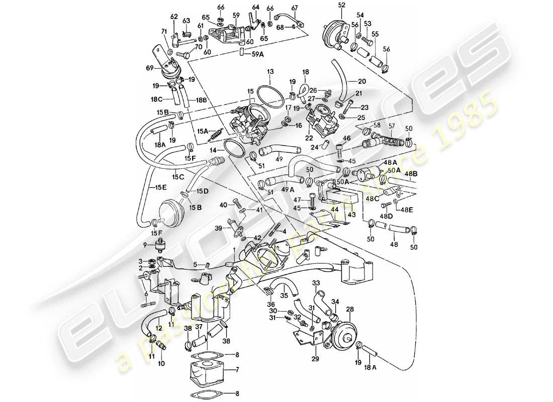 porsche 1978 (911) k-jetronic - i ersatzteildiagramm