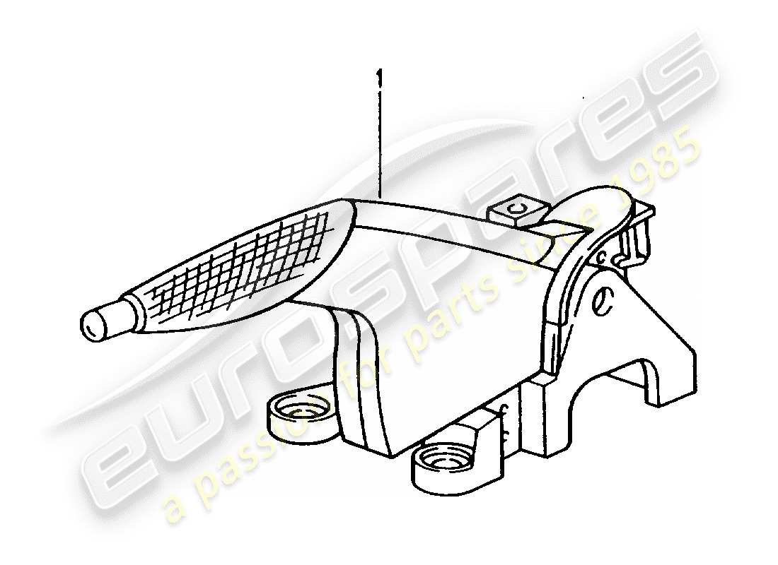 porsche 1996 (tequipment) handbremshebel ersatzteildiagramm