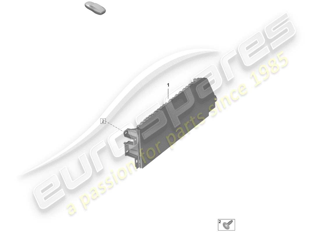 porsche 2019 (992-1) display-ersatzteildiagramm