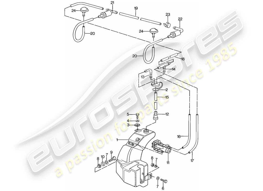 porsche 1979 (924) scheibe - d - mj 1979>> - mj 1979 ersatzteildiagramm