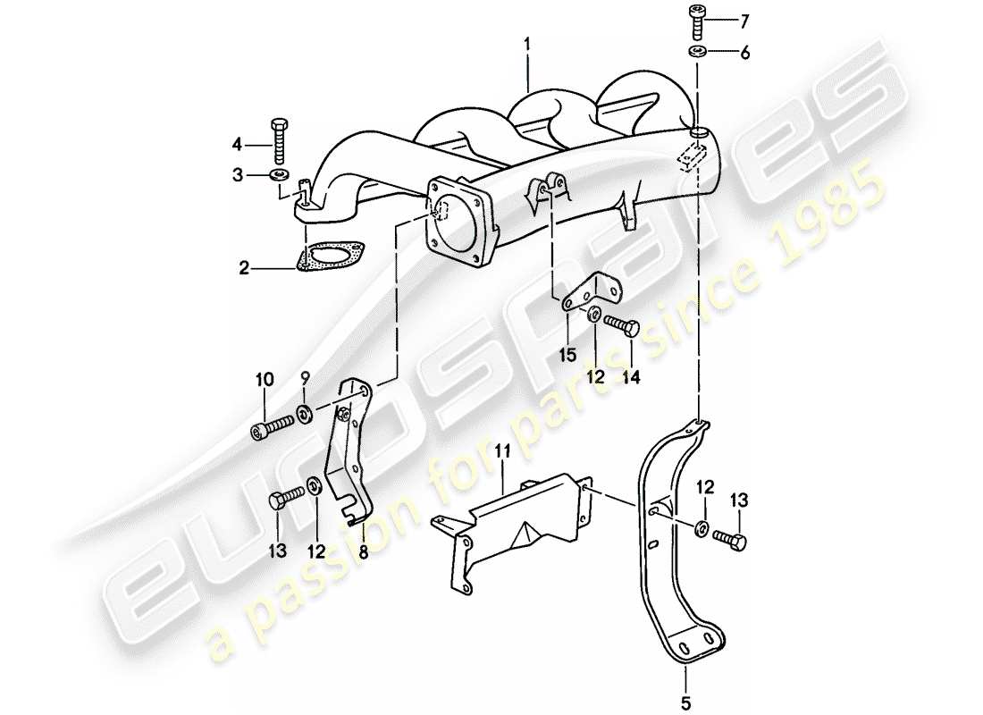porsche 1988 (944) l-jetronic - 4 ersatzteildiagramm