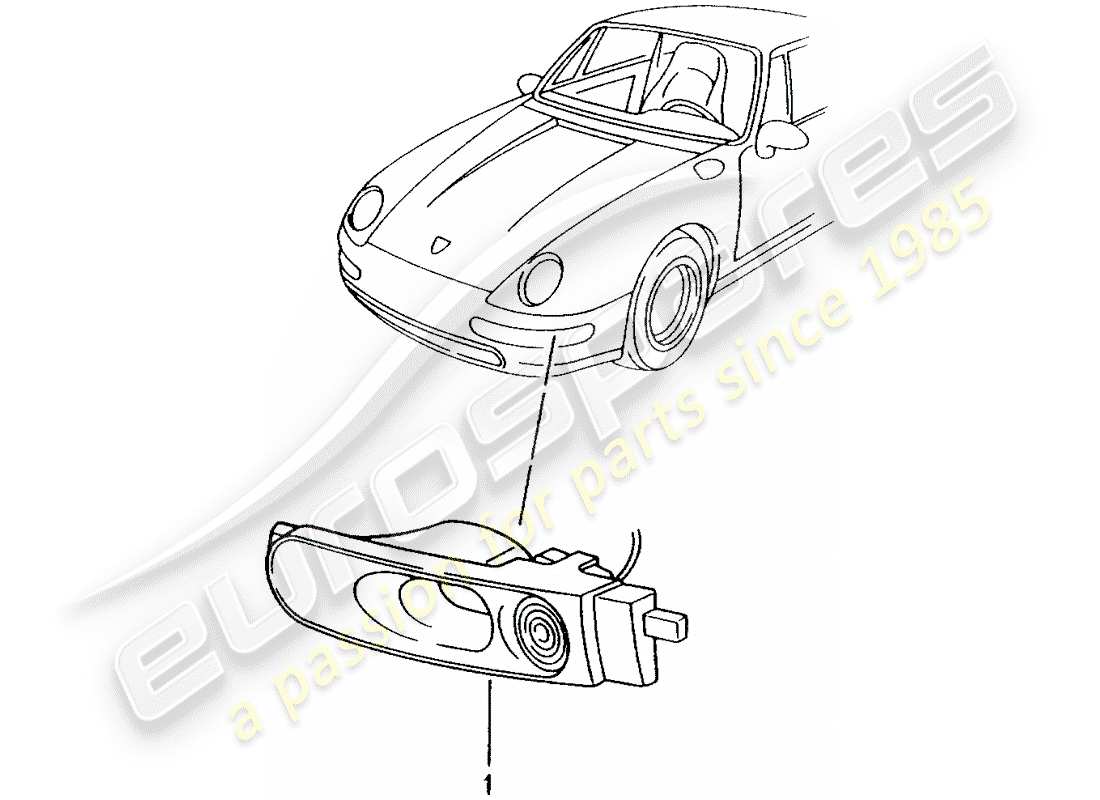 porsche 2010 (tequipment) kühlluftsystem teilediagramm