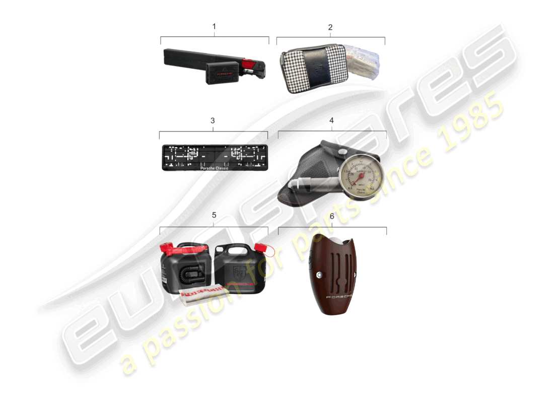 porsche 2007 (987 cayman) accessories porsche classic teilediagramm