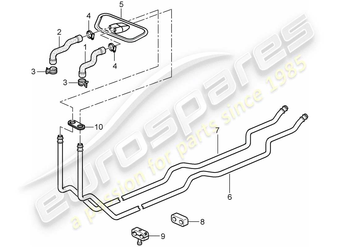 porsche 2009 (997-2 gt3) heizsystem 1 teilediagramm
