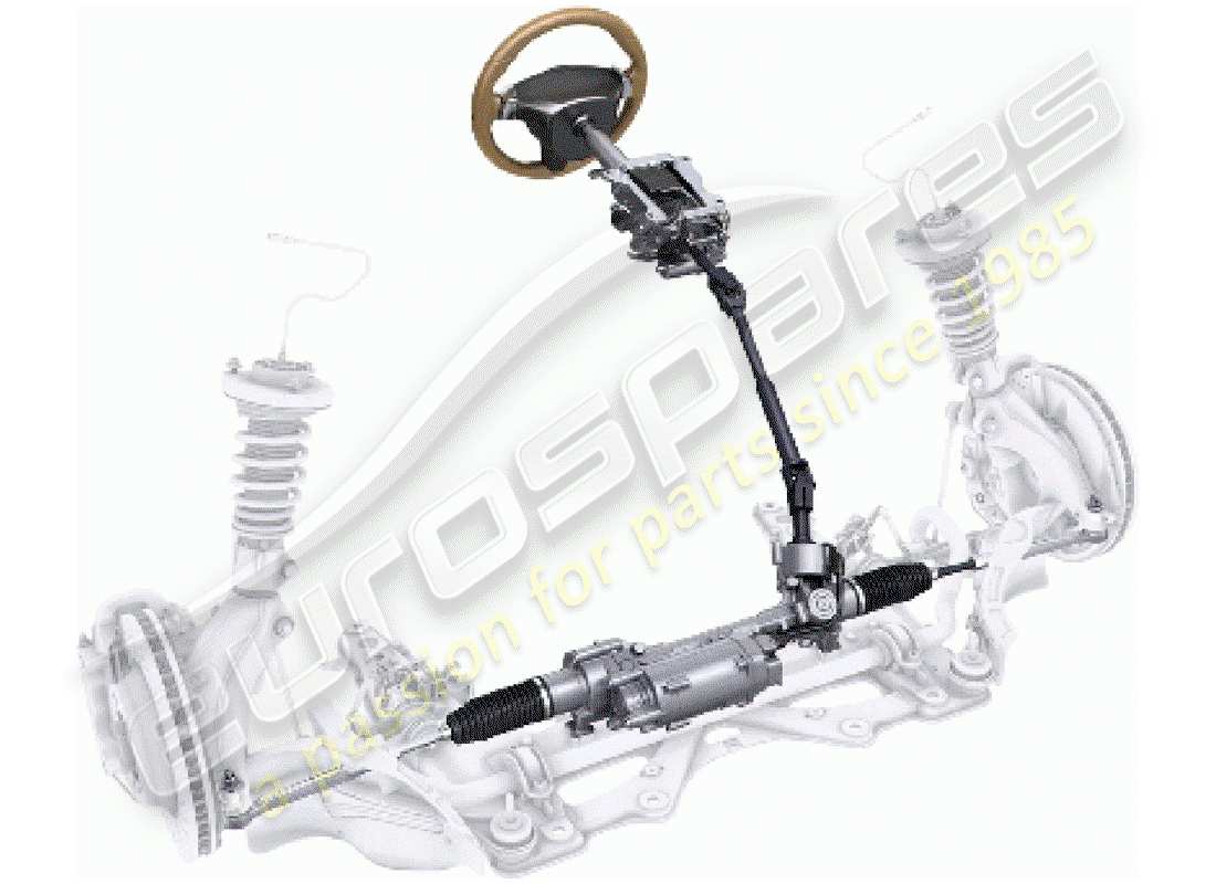 porsche 2020 (tequipment macan) servolenkung - teilediagramm