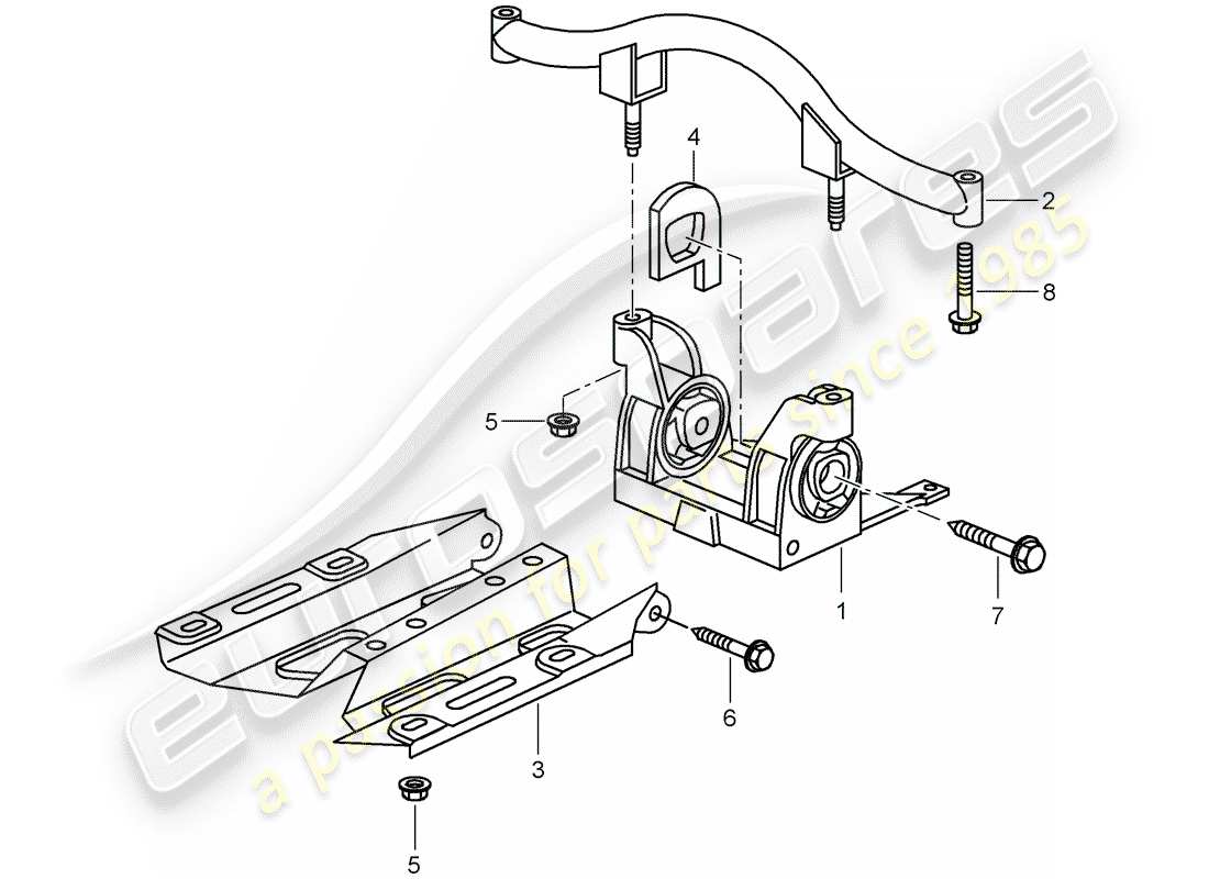 porsche 2007 (997-1 turbo / gt2) tiptronic-ersatzteildiagramm