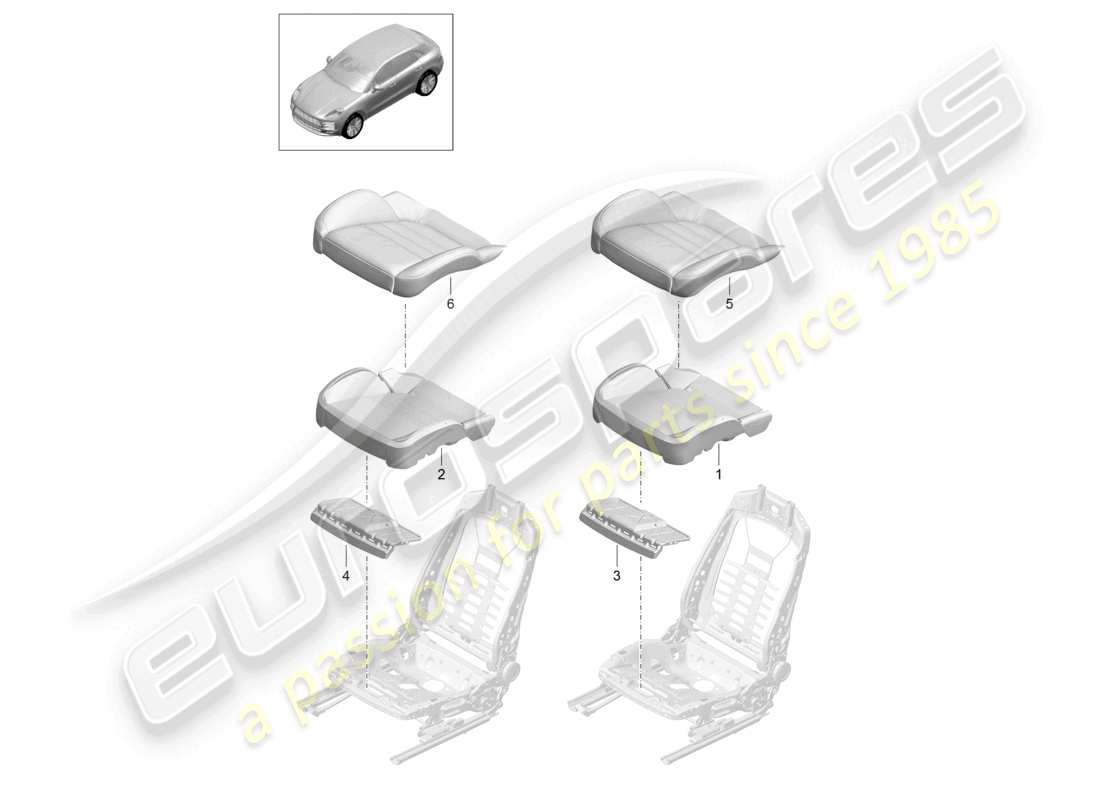 teilediagramm mit der teilenummer 95b881405brog4