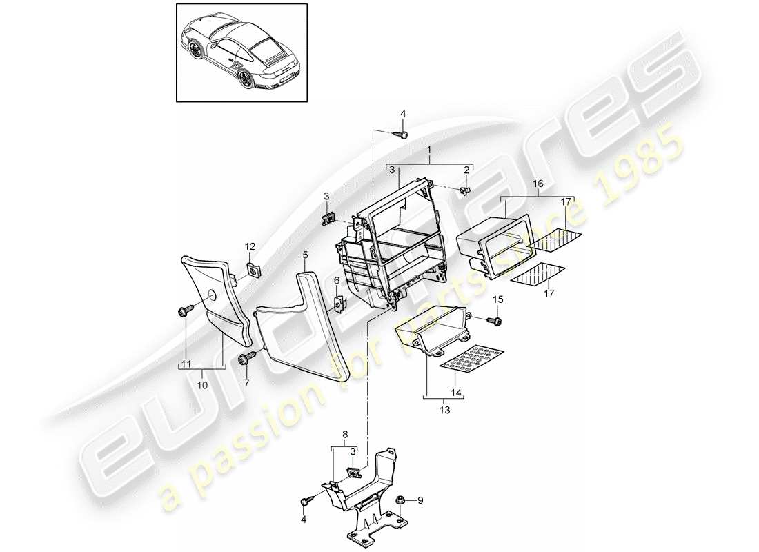 teilediagramm mit der teilenummer 99950797101