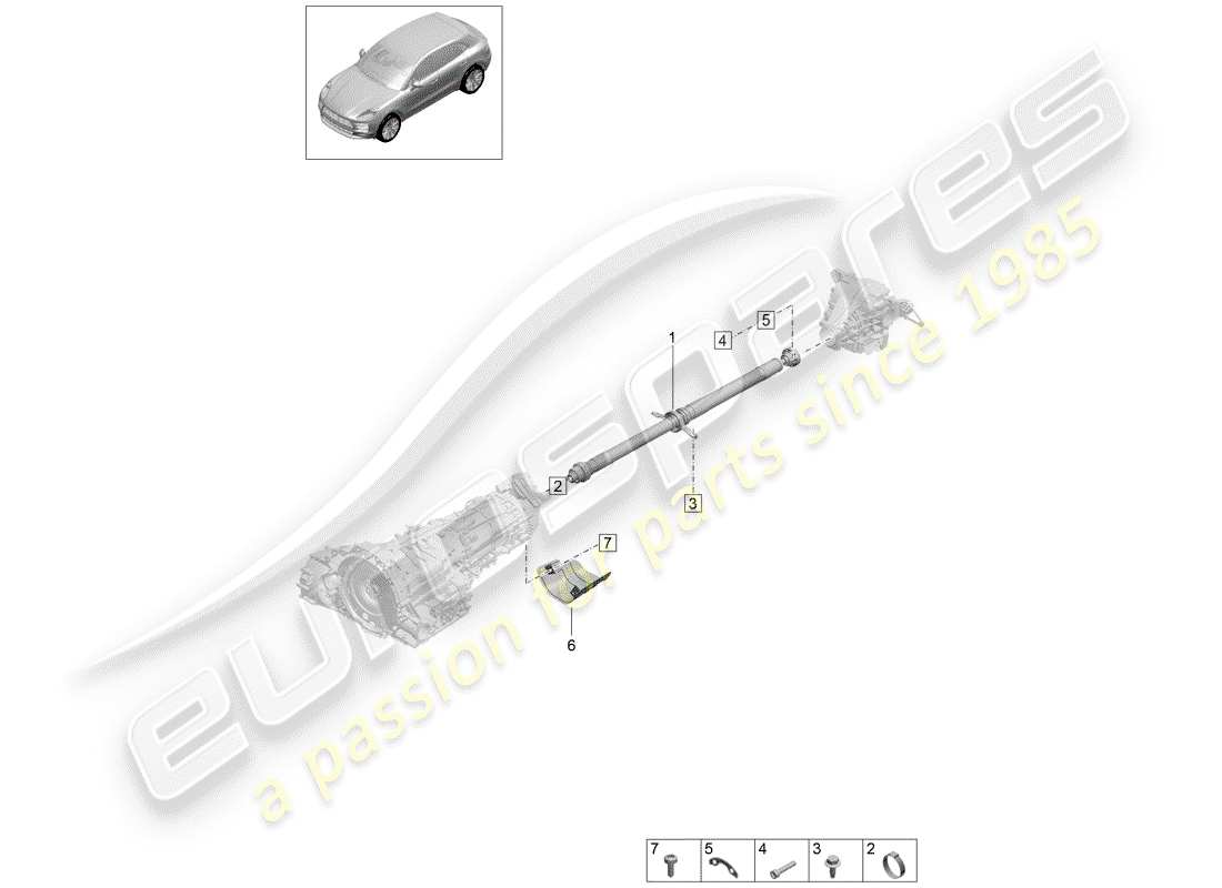 teilediagramm mit der teilenummer paf108524