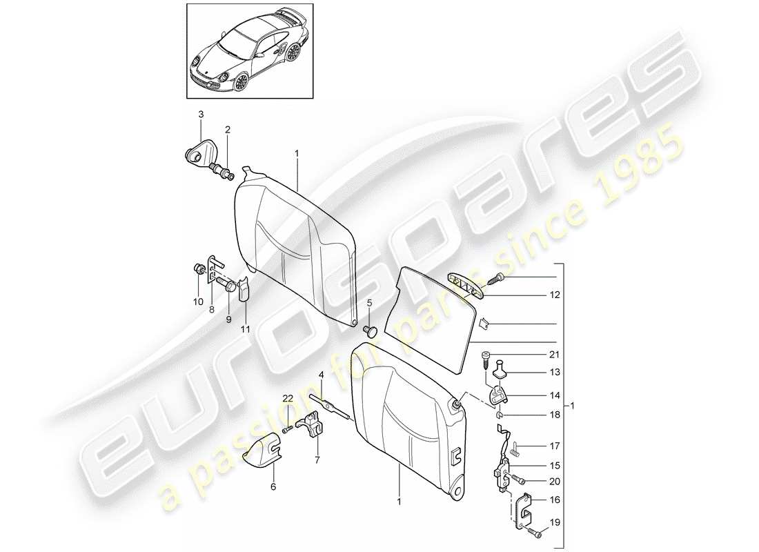 teilediagramm mit der teilenummer 99752201224