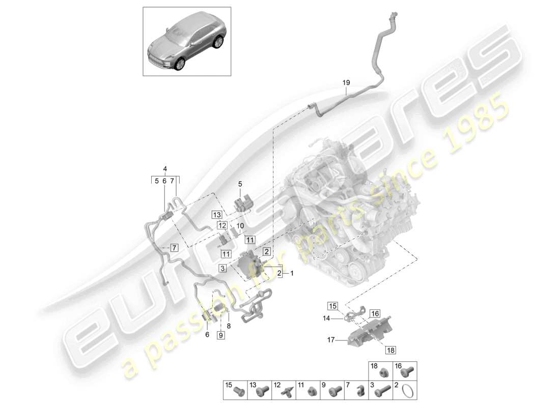 teilediagramm mit der teilenummer 9a7 131 055