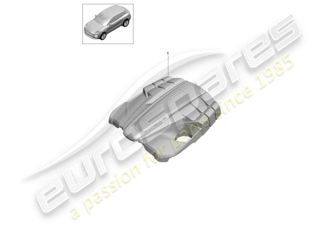 teilediagramm mit der teilenummer 95b103925q