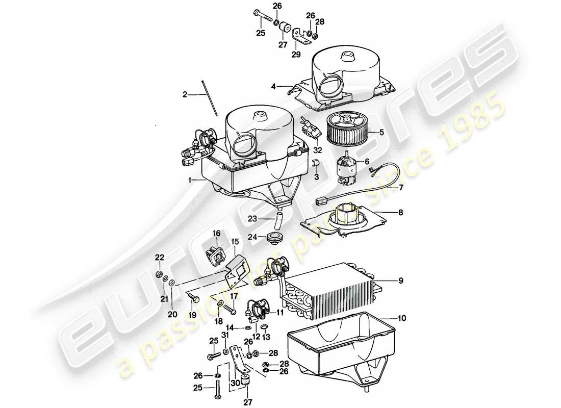 teilediagramm mit der teilenummer 94457390500