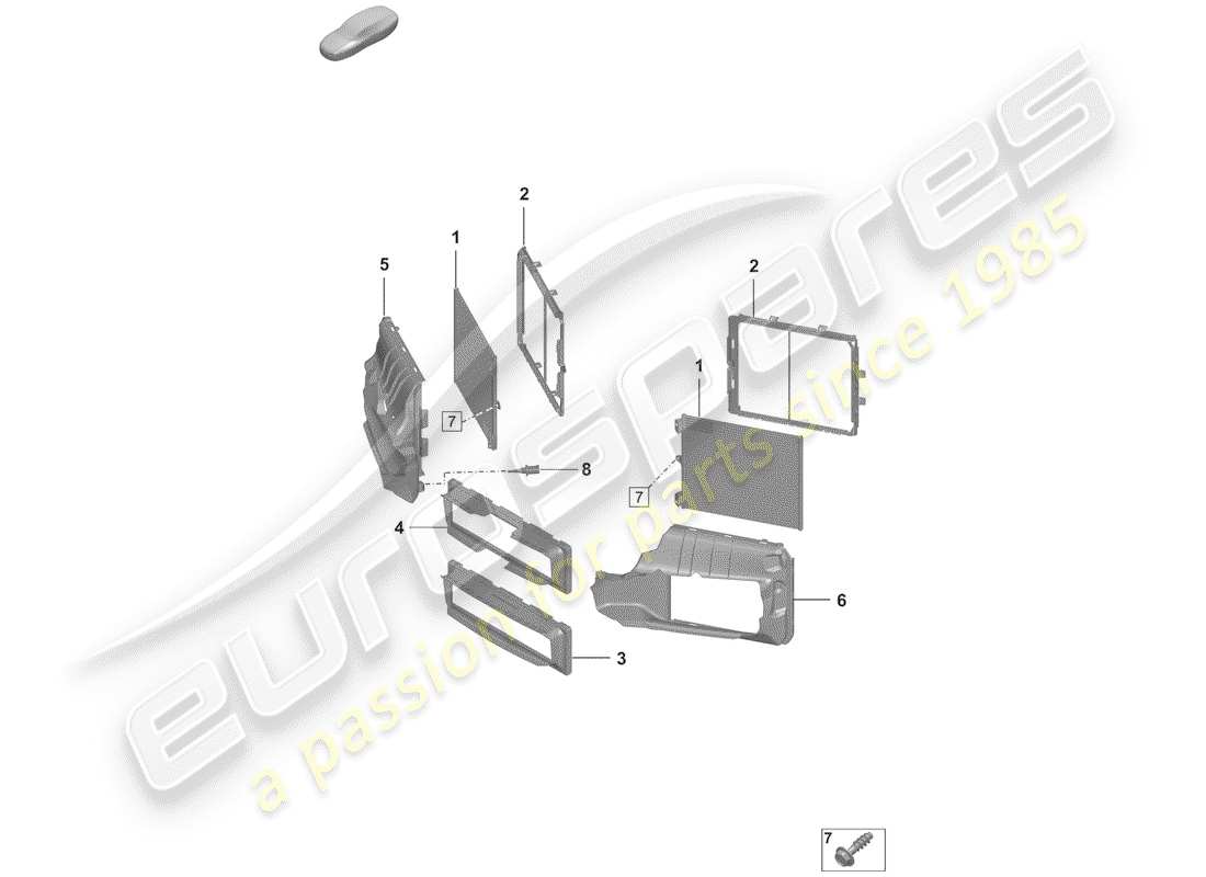 teilediagramm mit der teilenummer 992820411