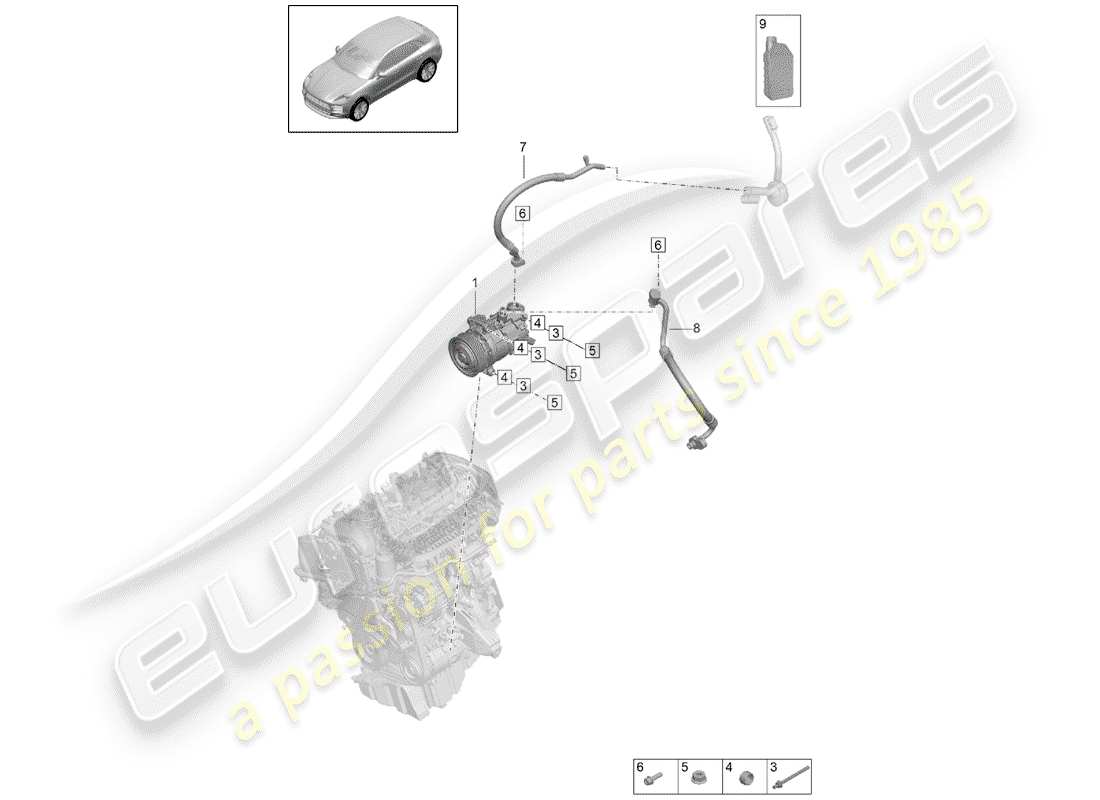 teilediagramm mit der teilenummer 9a7816803 x