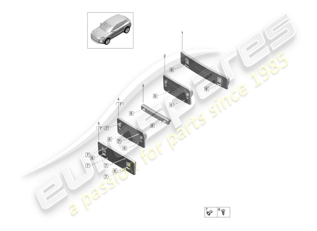 teilediagramm mit der teilenummer 95b807287ac1e0