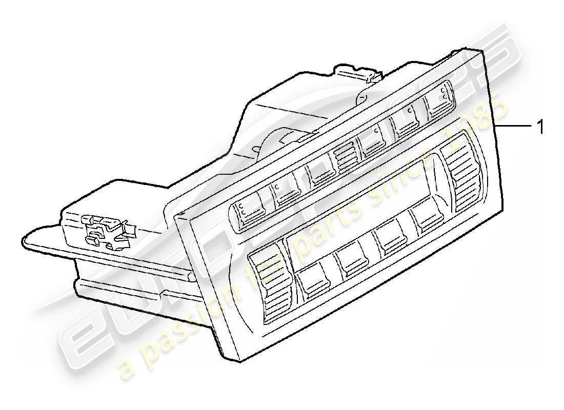 porsche 2007 (987 boxster) steuerschalter ersatzteildiagramm