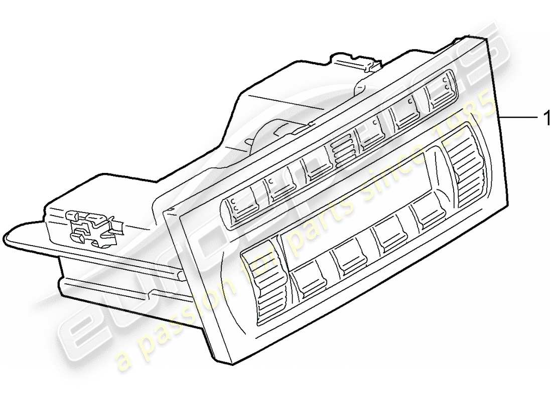 porsche 2007 (997-1 gt3) steuerschalter ersatzteildiagramm