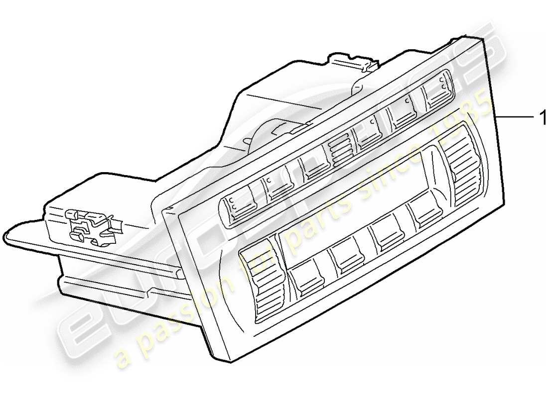 porsche 2008 (987 cayman) steuerschalter ersatzteildiagramm