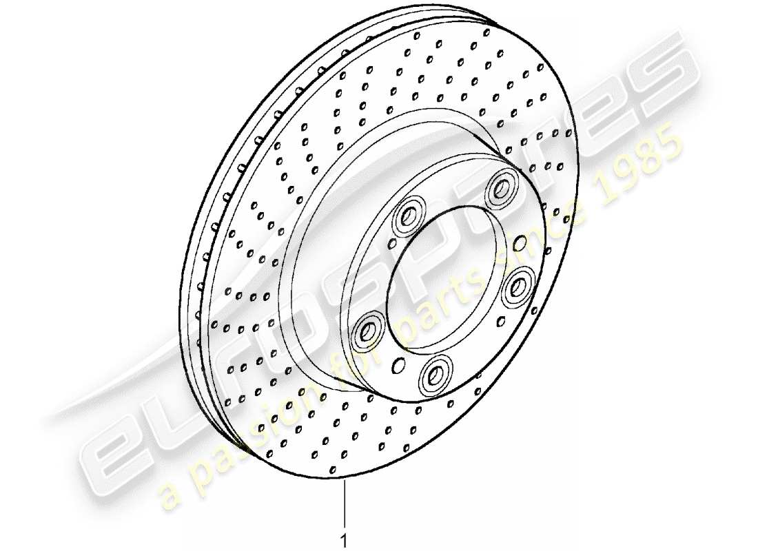 porsche 2011 (refurbished and exchange catalogue) bremsscheibe teilediagramm