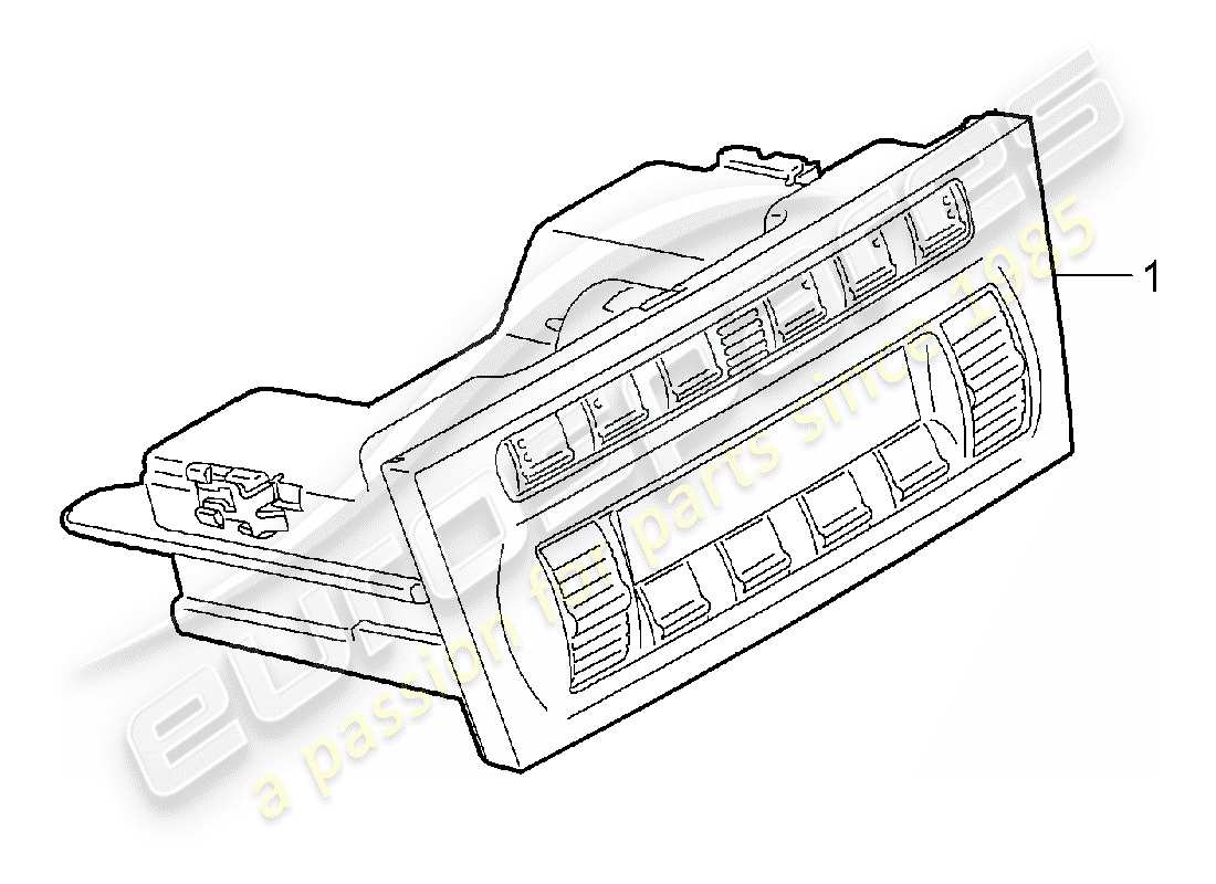 porsche 2006 (997-1) steuerschalter teilediagramm