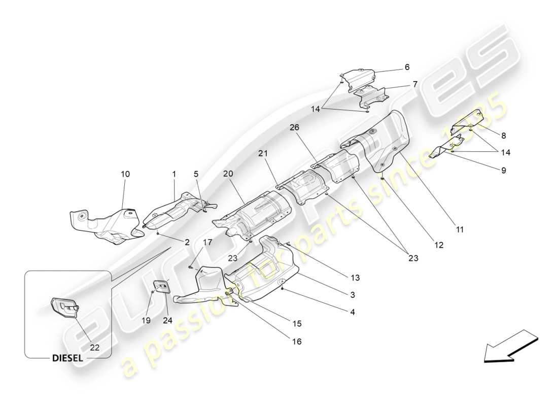 teilediagramm mit der teilenummer 670003443