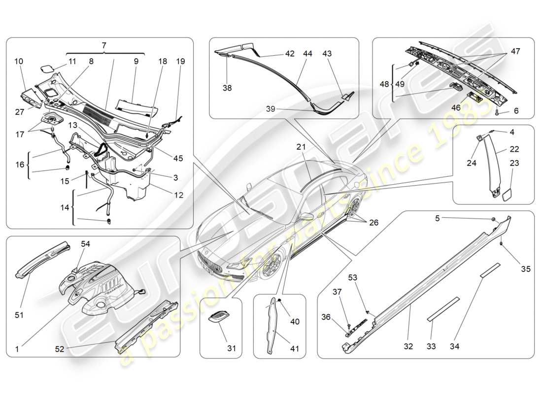 teilediagramm mit der teilenummer 670025843